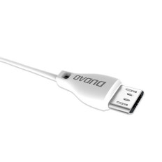 USB-kabelkabel - Micro USB 2.4a 2m vit