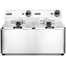 Double-klases fryer virtuves līnija 7kw 230V 2 x 8l - Hendi 205839