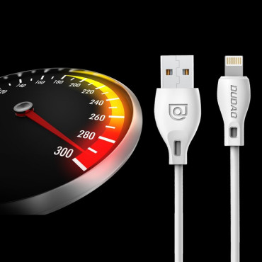 USB kabelski kabel - USB-C 2.1A 1M bela