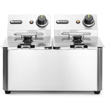 Gastronomisk Fryer Kökslinje 6KW 230V 2 x 4L - Hendi 205846