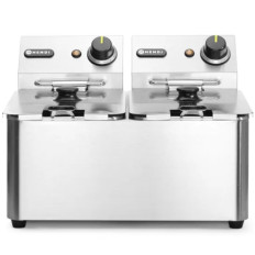 Linha de cozinha de fritadeira gastronômica 6KW 230V 2 x 4L - Hendi 205846