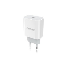 Hitri omrežni polnilnik EU USB-C PD + Lightning Cable za iPhone 1M bela