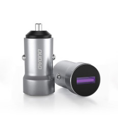 Rýchla USB nabíjačka pre hniezdo ľahšie 5A 22,5W QC VOOC GRAY
