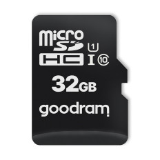 Microcard 32GB Micro SD HC UHS-I klase 10 + SD adapteris