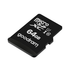 Microcard 64GB Micro SD XC UHS-I klase 10 + SD adapteris