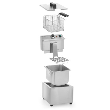 Mastercook 3.5kW 230V 8L ēdināšana Fryer - Hendi 207208
