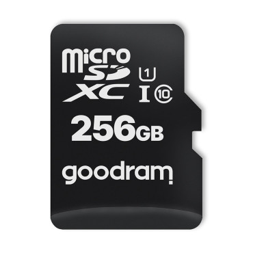 Microcard 256GB Micro SD XC UHS-I klase 10 + SD adapteris