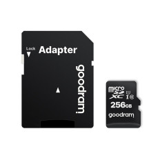 Microcard 256GB Micro SD XC UHS-I osztály 10 + SD adapter