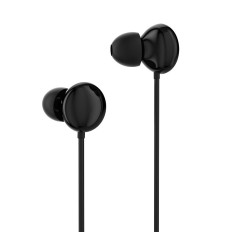 Suivez le casque avec télécommande et microphone mini Jack 3,5 mm noir