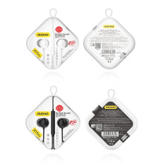 Följ headsetet med fjärrkontroll och mikrofon Mini Jack 3,5 mm svart