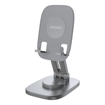 Telescopische standaard vouwen staan op telefoon Tablet F5XS Grijs