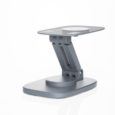 Telescopische standaard vouwen staan op telefoon Tablet F5XS Grijs