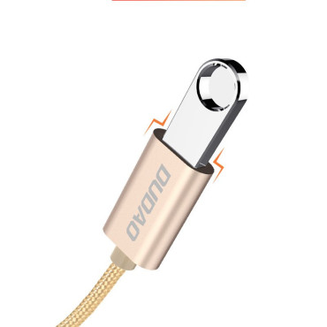 Adaptateur adaptateur câble OTG de USB sur micro USB gris