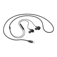 Kablet hovedtelefoner AKG USB-C-stik sort