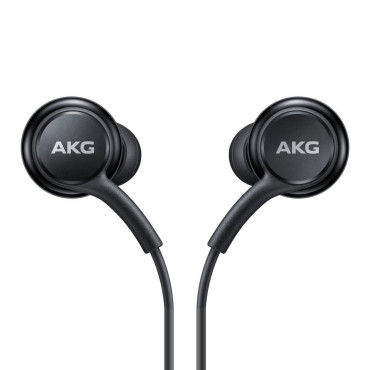 Žične slušalke AKG USB-C priključek Black