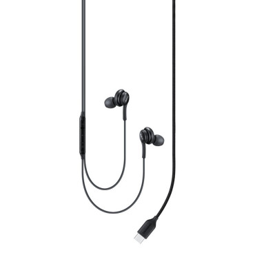 Žične slušalke AKG USB-C priključek Black
