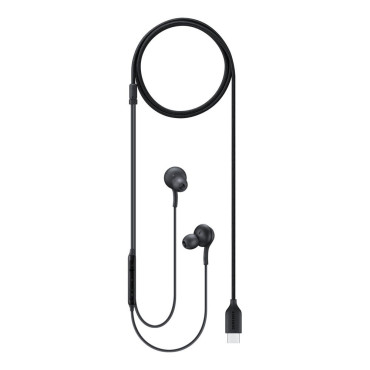 Žične slušalke AKG USB-C priključek Black
