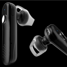 Brezžične slušalke Bluetooth slušalka 5.0 Črna