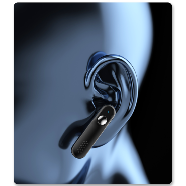 Brezžične slušalke Bluetooth slušalka 5.0 Črna