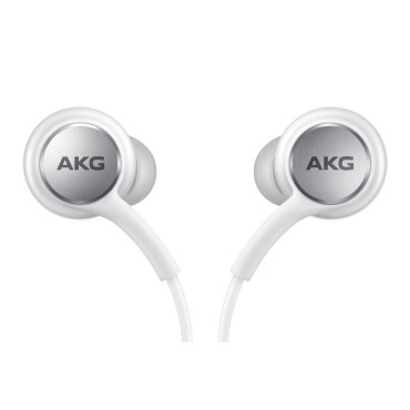 Žične slušalke AKG USB-C priključek White