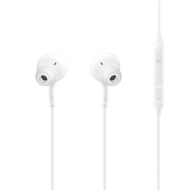 Žične slušalke AKG USB-C priključek White
