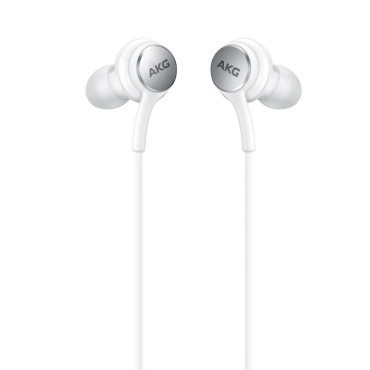 Žične slušalke AKG USB-C priključek White