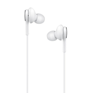 Žične slušalke AKG USB-C priključek White