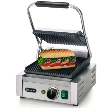 Kontaktinis grilis Kontaktai Grill Single 1800W - Hendi 263501