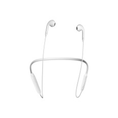 In-Ear trådlösa Bluetooth-hörlurar magnetiska vita