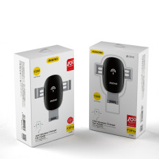 Induktionslastare Qi 15W + Gravity Car Hard Handtag