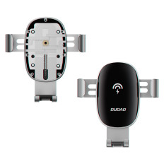 Induktionslastare Qi 15W + Gravity Car Hard Handtag