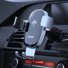 Induktionslastare Qi 15W + Gravity Car Hard Handtag