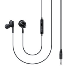 Slúchadlá Sledujte 3,5 mm mini jack s diaľkovým ovládaním a mikrofónom čiernym