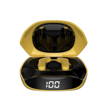 Po slušalkah Wireless TWS Bluetooth 5.2 Rumena