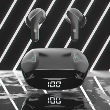 Po slušalkah Wireless TWS Bluetooth 5.2 Rumena