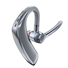 Casque d'affaires sans fil U4XS Bluetooth 5.0 gris