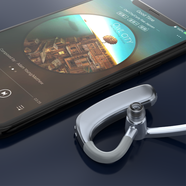 Poslovne slušalke Brezžične U4XS Bluetooth 5.0 Siva