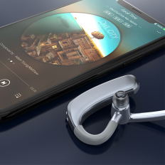 Poslovne slušalke Brezžične U4XS Bluetooth 5.0 Siva
