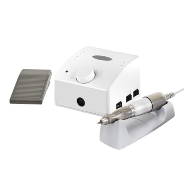 Máquina de Broca para Unhas Saeyang Marathon K35 Cube Branca + Cabeça SH30N