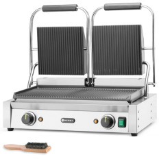 Kapcsolat Grill Kapcsolat Grill Double 3600W - Hendi 263709