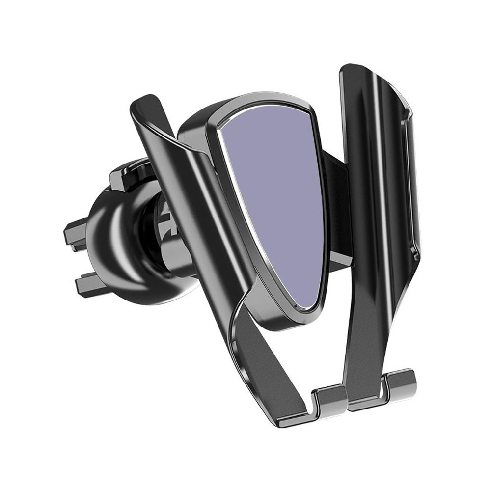 Car holder for telephone Universal gravity dark gray