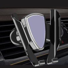 Suporte para carros para telefone universal gravidade escura cinza