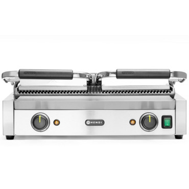 Kontakt Grillkontakt Grillgroßes Doppel 3600W - Hendi 263709