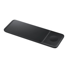 Trio uzlādes stacija Galaxy telefoniem Skatīties austiņas TWS + USB-C kabelis melns