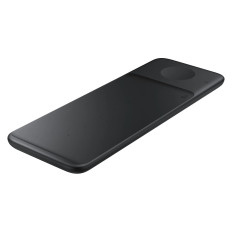 Trio Polnilna postaja za Galaxy Telefoni Watch slušalke TWS + USB-C kabelska črna