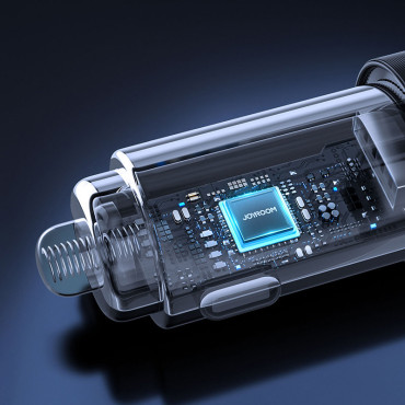 Auto 2x USB nabíjačka s 24W podsvietením čiernej