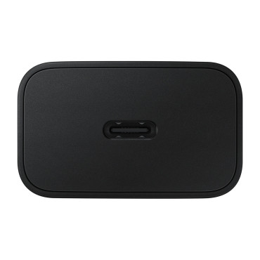 USB-C 15W PD AFC + USB-C-kabelska črna