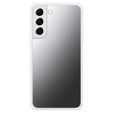 Prípad so zrkadlom pre Galaxy S22 + Rámový kryt transparentný