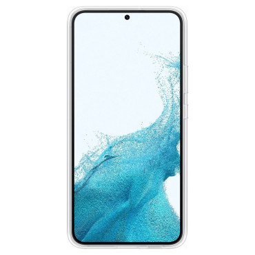 Sak med speil for Galaxy S22 + Frame Deksel Transparent