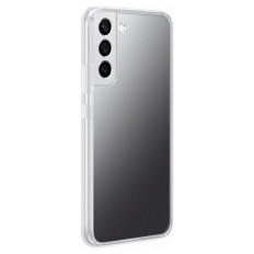 Sak med speil for Galaxy S22 + Frame Deksel Transparent